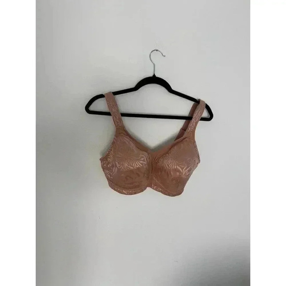 NWT Minimizer Full Coverage Bra Non Padded Wire-free Milk Coffee - 36DDD - Picture 1 of 4